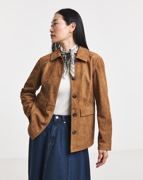 JDY Faux Suede Jacket