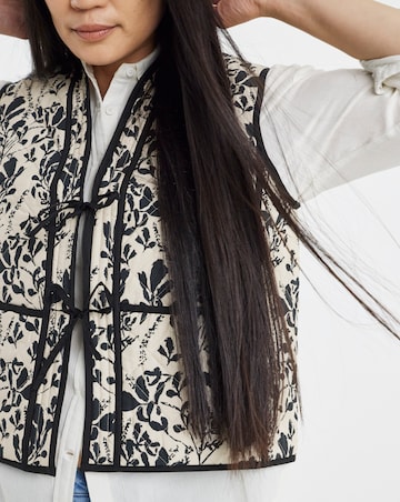 Pure Cotton Printed Quilt Gilet