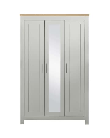 Highgate 3 Door Wardrobe With Mirror