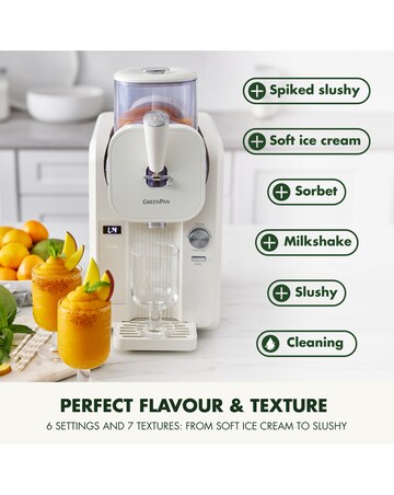 GreenPan Frost Ice Cream Maker Cream White