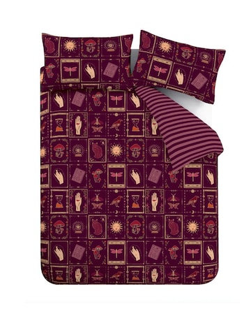Catherine Lansfield Enchanted Witchcraft Duvet Cover Set