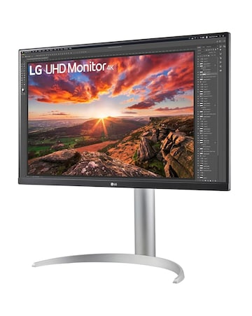 LG 27UP850K-W.AEK 27in 60Hz UHD IPS DisplayHDR 4K Monitor - Silver