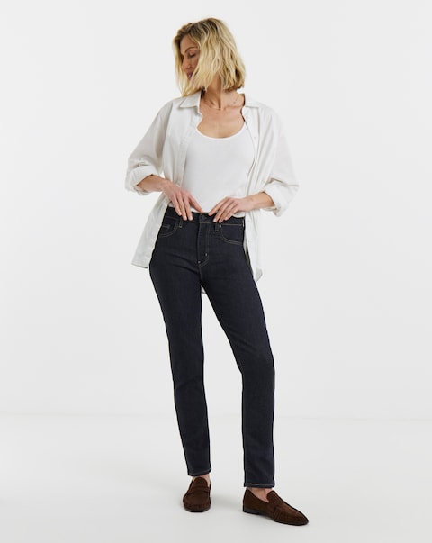 Levi's 724 High Rise Straight Jeans