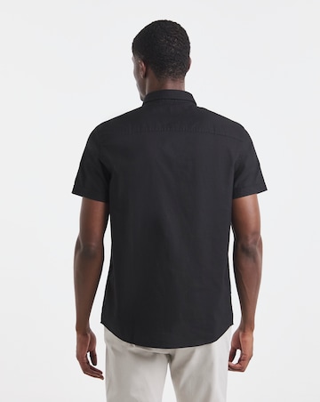 Short Sleeve Oxford Shirt Long Length