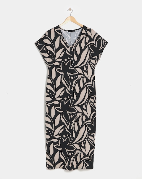 Great Value Soft Touch Midi T-Shirt Dress
