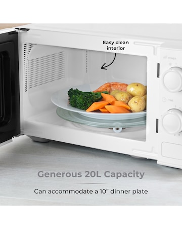 Tower 20L 800W Micorwave White