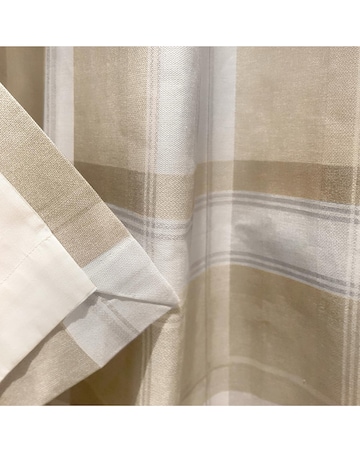 Balmoral Check Eyelet Curtains