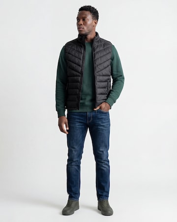 Black Lightweight Padded Gilet
