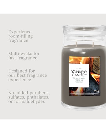 Yankee Candle Signature Large Crackling Embers