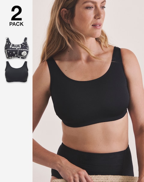 Value 2 Pack Bikini Tops