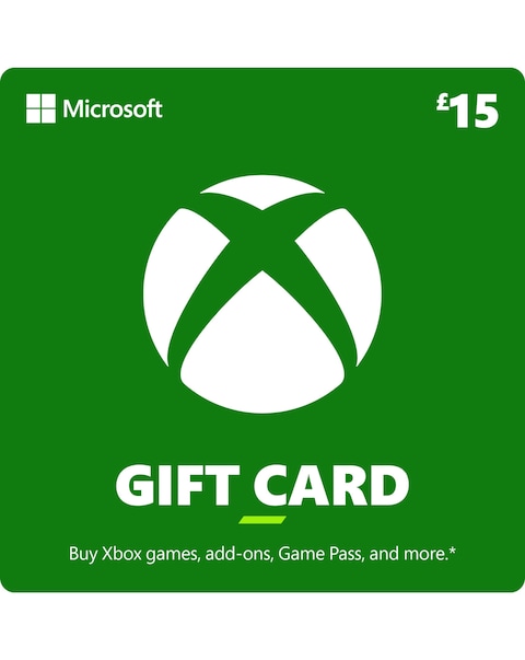 Xbox £15 Gift Card (Digital Download)