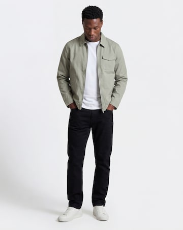 Smart Zip Up Harrington