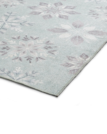 Christmas Snowflakes Washable Large Doormat