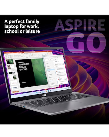 Acer Aspire Go 17.3in Laptop - Intel Core 3 8GB 128GB - Iron