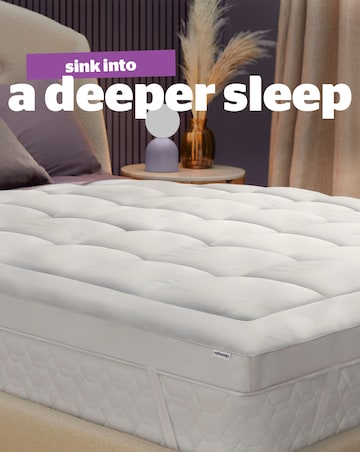 Silentnight Deep Sleep 10cm Mattress Topper