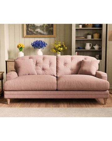Florence Buttonback 3 Seater Sofa
