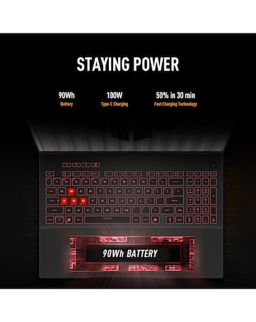 ASUS TUF Gaming Laptop - 16in NVIDIA GeForce RTX 5060 AMD Ryzen 7 16GB 1TB 165Hz