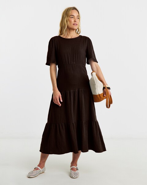 JDY Theis Life Half Sleeve Midi Dress