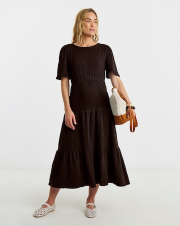 JDY Theis Life Half Sleeve Midi Dress