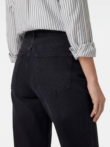 Washed Black Authentic Wide Leg Jeans