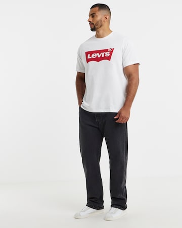 Levi's 501 Original Straight Fit Jean - Worn Black