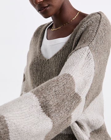 JDY Reversible Stripe Knitted Jumper