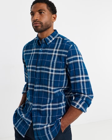 Long Sleeve Check Flannel Shirt