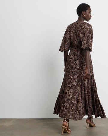 Joanna Hope Animal Print Tea Dress