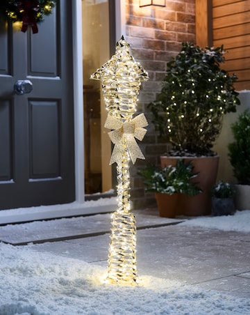 Shimmer Twist Lamp Post - 90cm