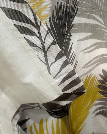 Tropical Eyelet Curtains in Multi
