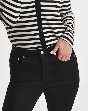 Black Magisculpt Bootcut Jeans