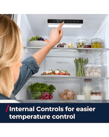 Hoover HONCQ2T6S18DWK Fridge Freezer