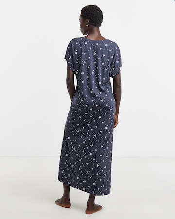 Julipa Value Nightie Snowflake Print