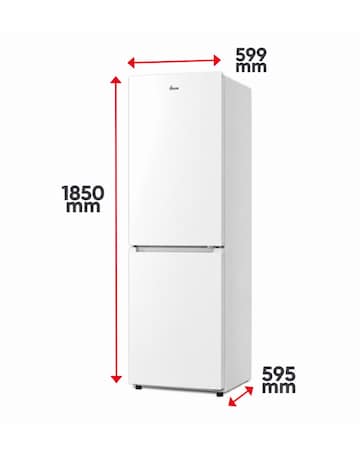 Hoover HONCQ2T6S18DWK Fridge Freezer