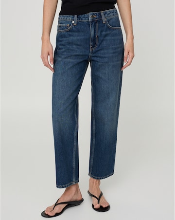 Mango Mid Rise Straight Jeans