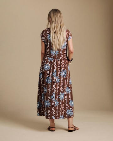 Julipa Printed Jersey Midi Dress