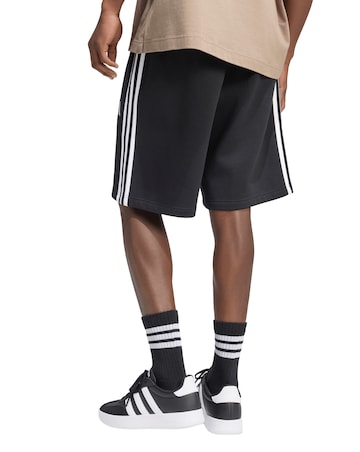 adidas 3 Stripes Fleece Shorts 9 inch