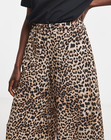 Leopard Jersey Culotte