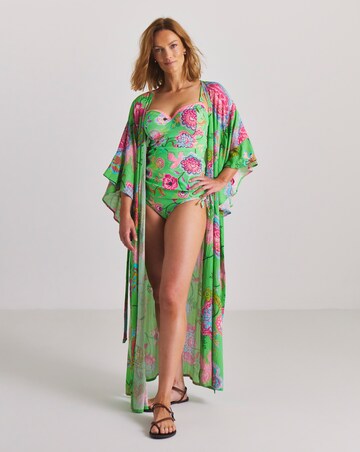 Figleaves Floral Open Maxi Kaftan