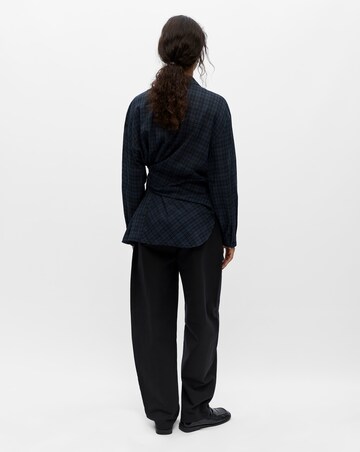 Object Malua Check Knotted Shirt