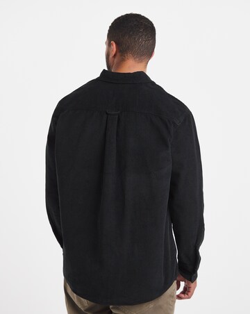 Jack & Jones Regent Cord Overshirt - Black