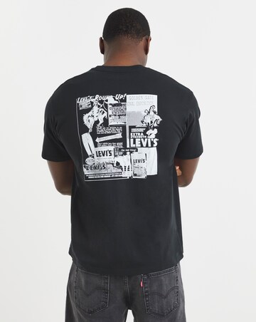 Levi's Short Sleeve Back Graphic Vintage Fit T-Shirt - Black