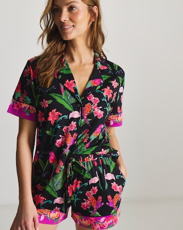 Figleaves Revere Pyjama Short Set In A Bag