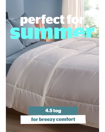 Silentnight Summer Breeze 4.5 Tog Duvet