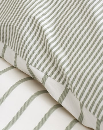 Bianca Hampton Stripe 100% Cotton Duvet Cover Set