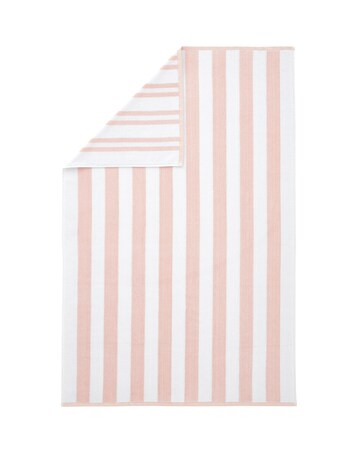 Bianca Reversible Stripe Jacquard Towels