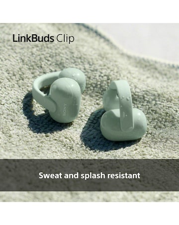 Sony LinkBuds Clip Open-Ear True Wireless Earbuds - Green