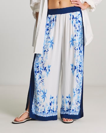 Figleaves Lisbon Print Beach Trousers