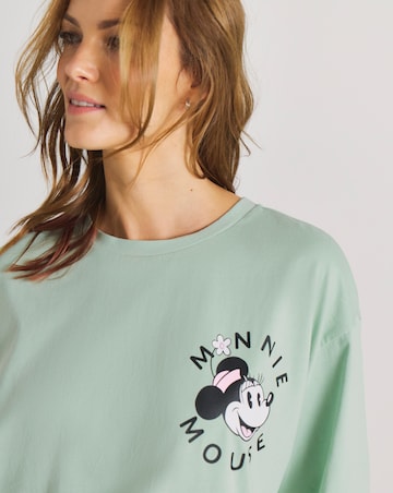 Mickey Mouse Cotton Seersucker Pyjama Short Set