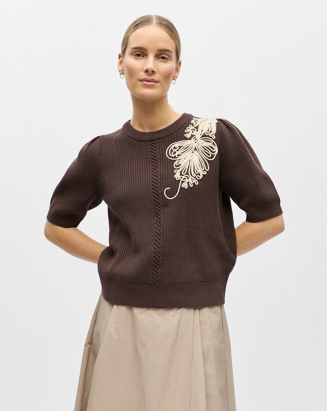 OBJECT Short Sleeve Jumper